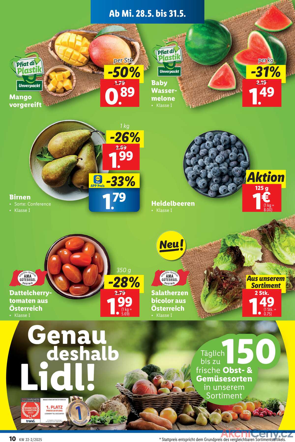 Leták Lidl Rakousko 28.5.-4.6.2025 strana 12