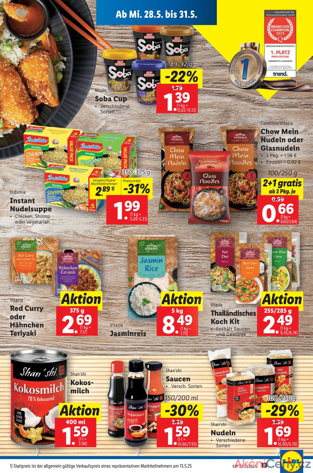 Leták Lidl Rakousko 28.5.-4.6.2025 strana 15