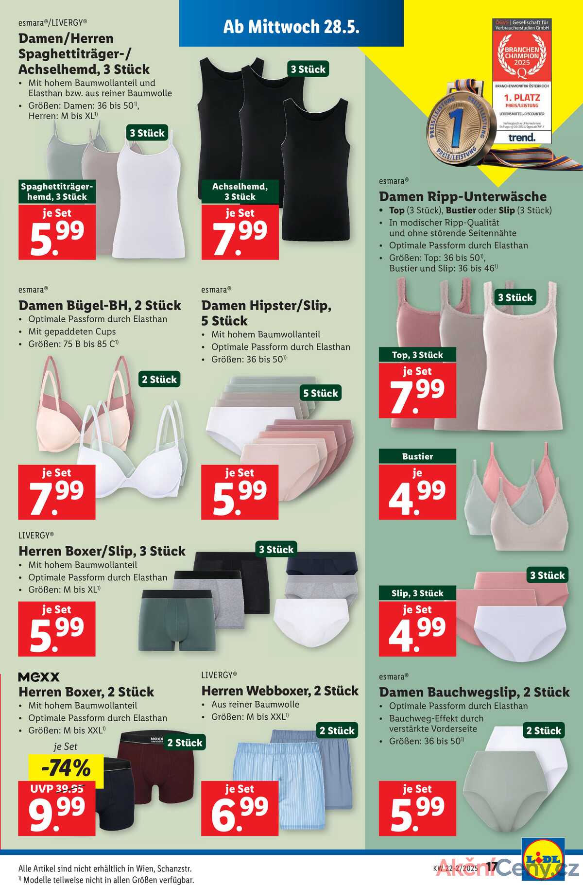 Leták Lidl Rakousko 28.5.-4.6.2025 strana 19