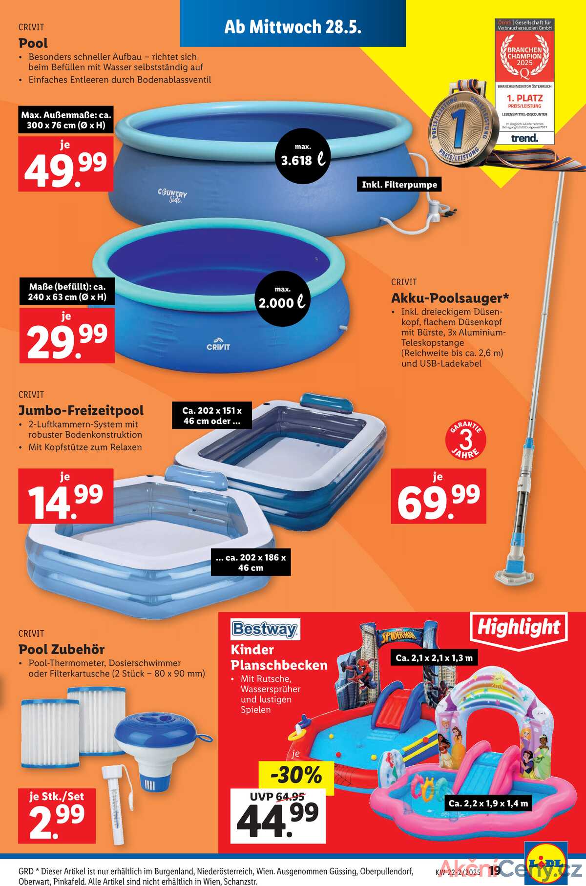 Leták Lidl Rakousko 28.5.-4.6.2025 strana 21