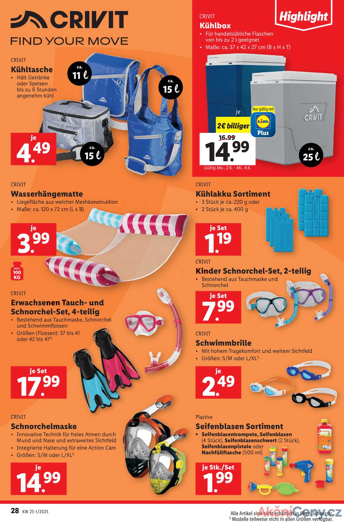 Leták Lidl Rakousko 28.5.-4.6.2025 strana 34