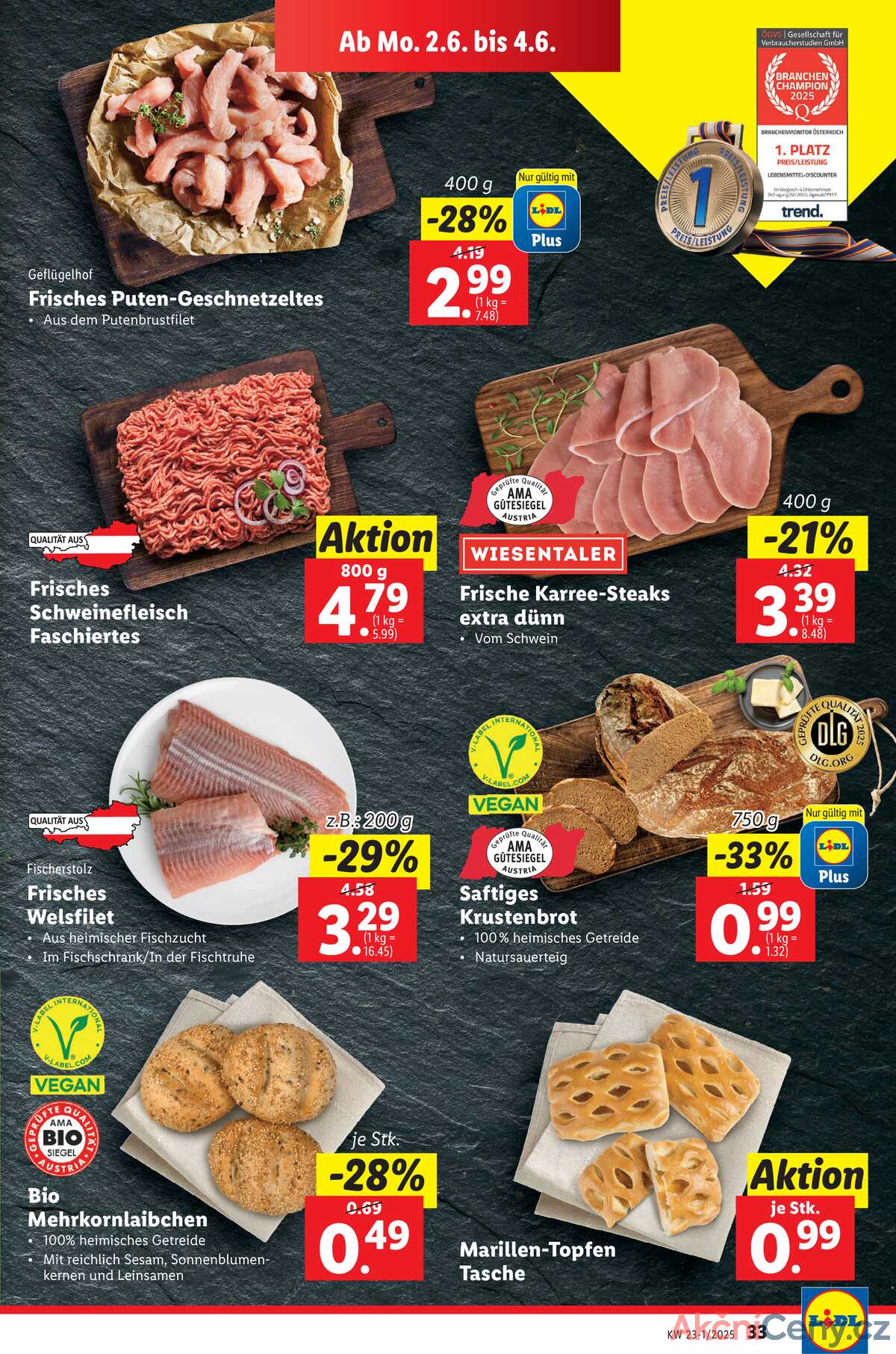 Leták Lidl Rakousko 28.5.-4.6.2025 strana 39