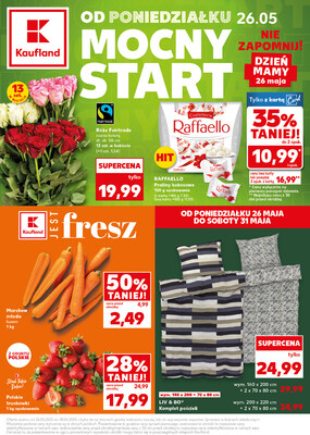 Leták Kaufland Polsko 26.5.-28.5.2025 - Silný start