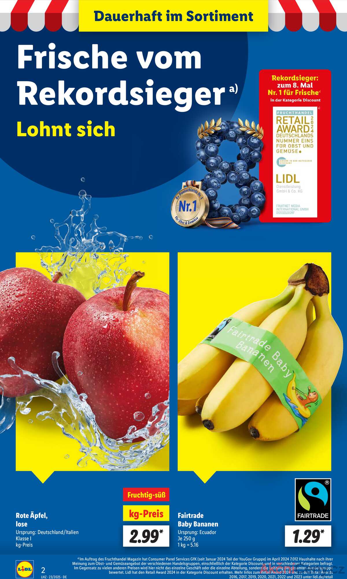 Leták Lidl Německo 2.6.-7.6.2025 strana 2
