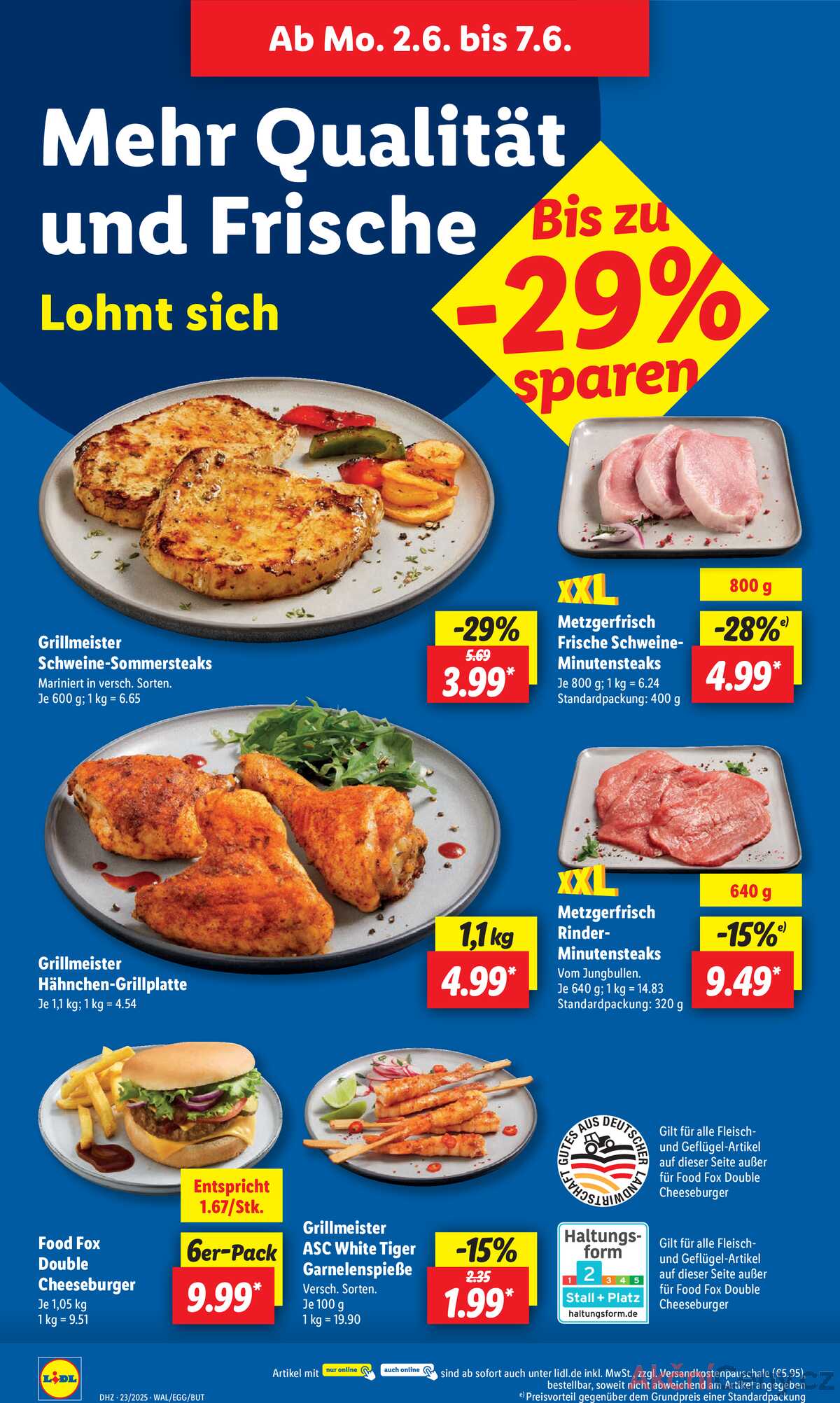 Leták Lidl Německo 2.6.-7.6.2025 strana 4