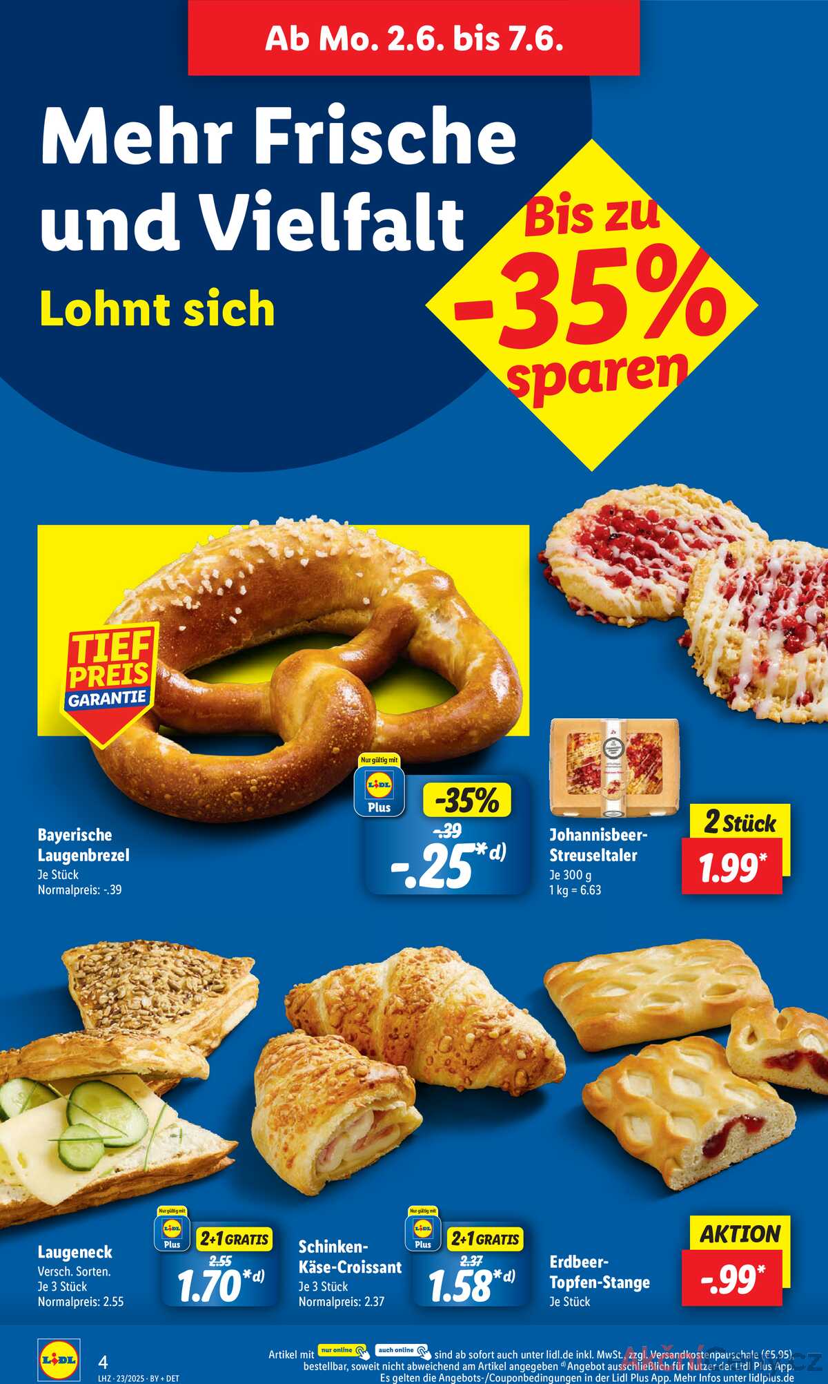 Leták Lidl Německo 2.6.-7.6.2025 strana 6