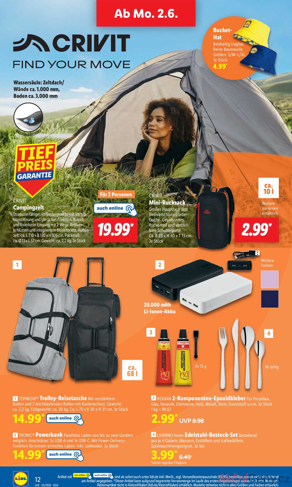 Leták Lidl Německo 2.6.-7.6.2025 strana 18