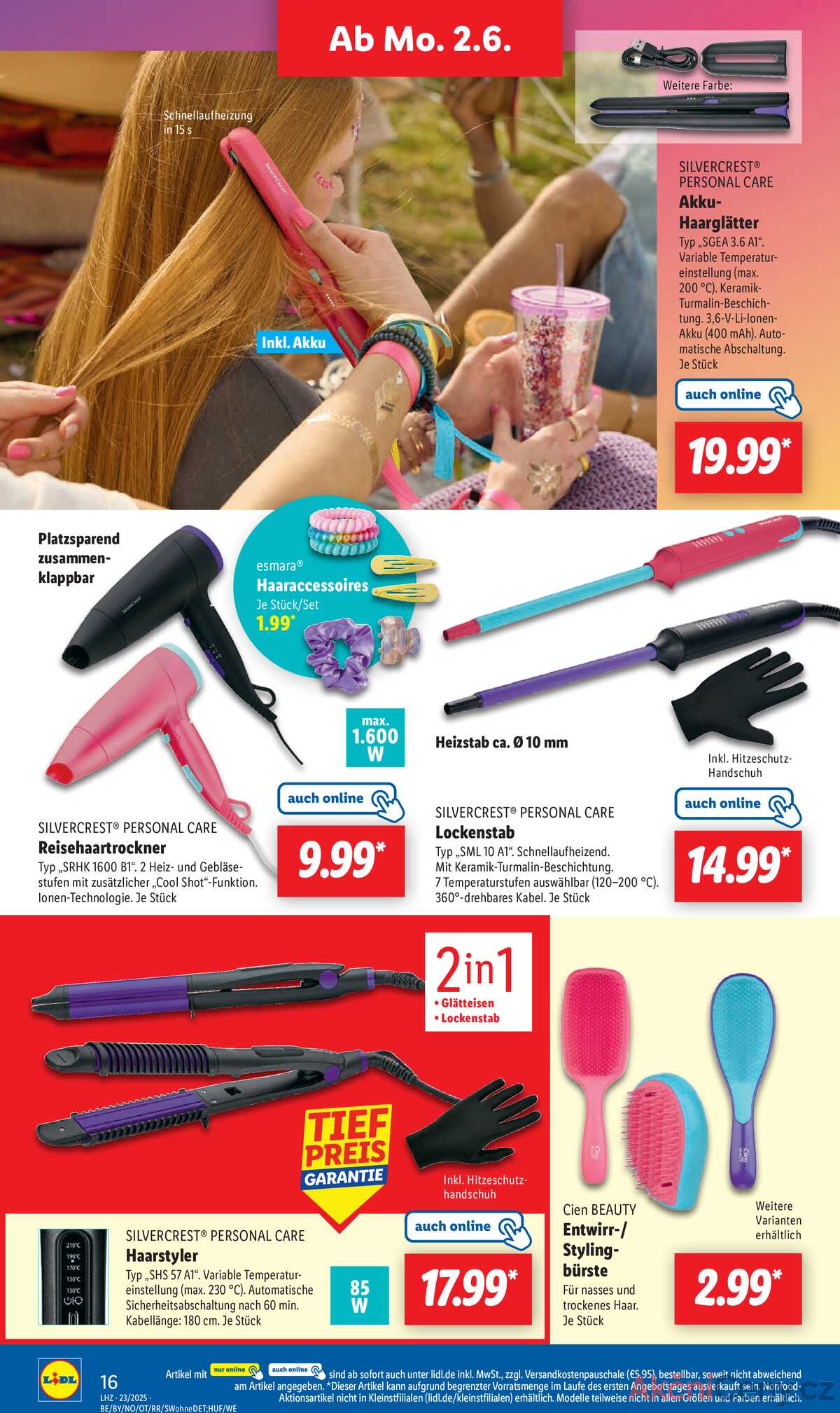 Leták Lidl Německo 2.6.-7.6.2025 strana 22