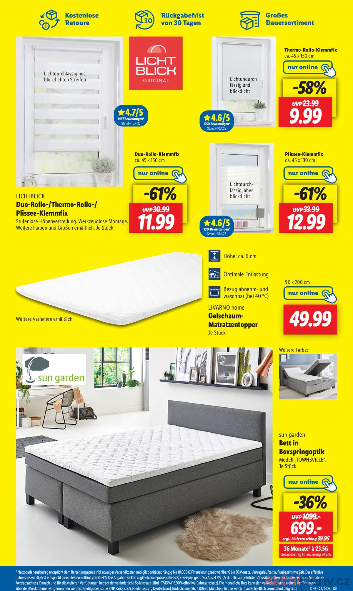 Leták Lidl Německo 2.6.-7.6.2025 strana 45