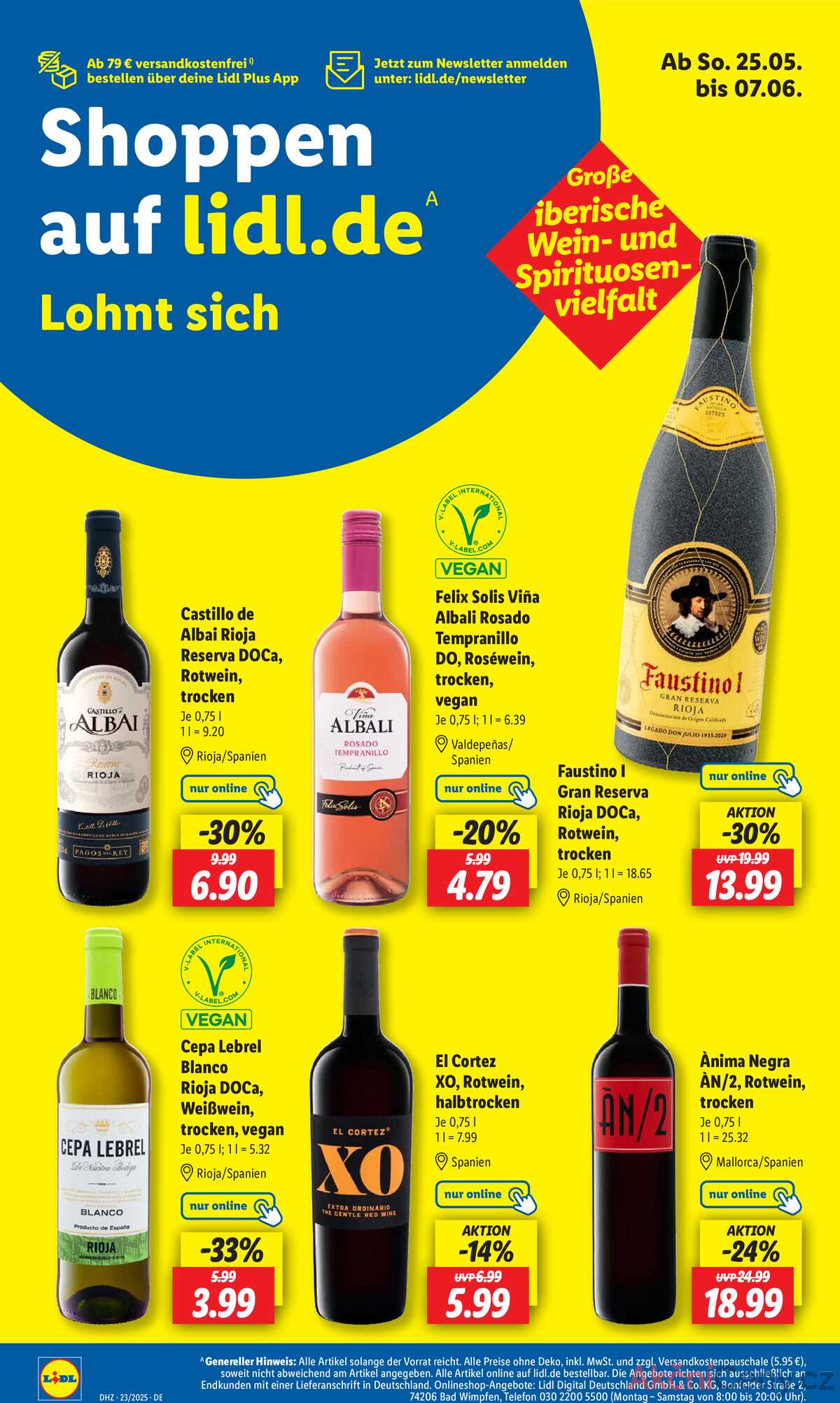 Leták Lidl Německo 2.6.-7.6.2025 strana 54