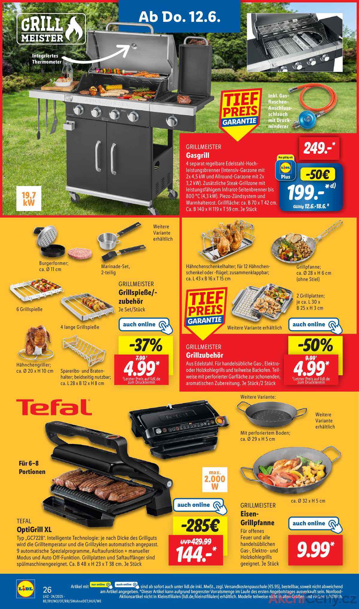 Leták Lidl Německo 10.6.-14.6.2025 strana 12
