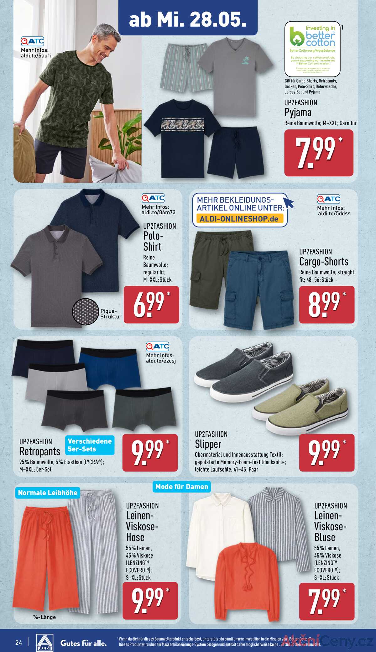 Leták ALDI Německo 26.5.-1.6.2025 strana 24