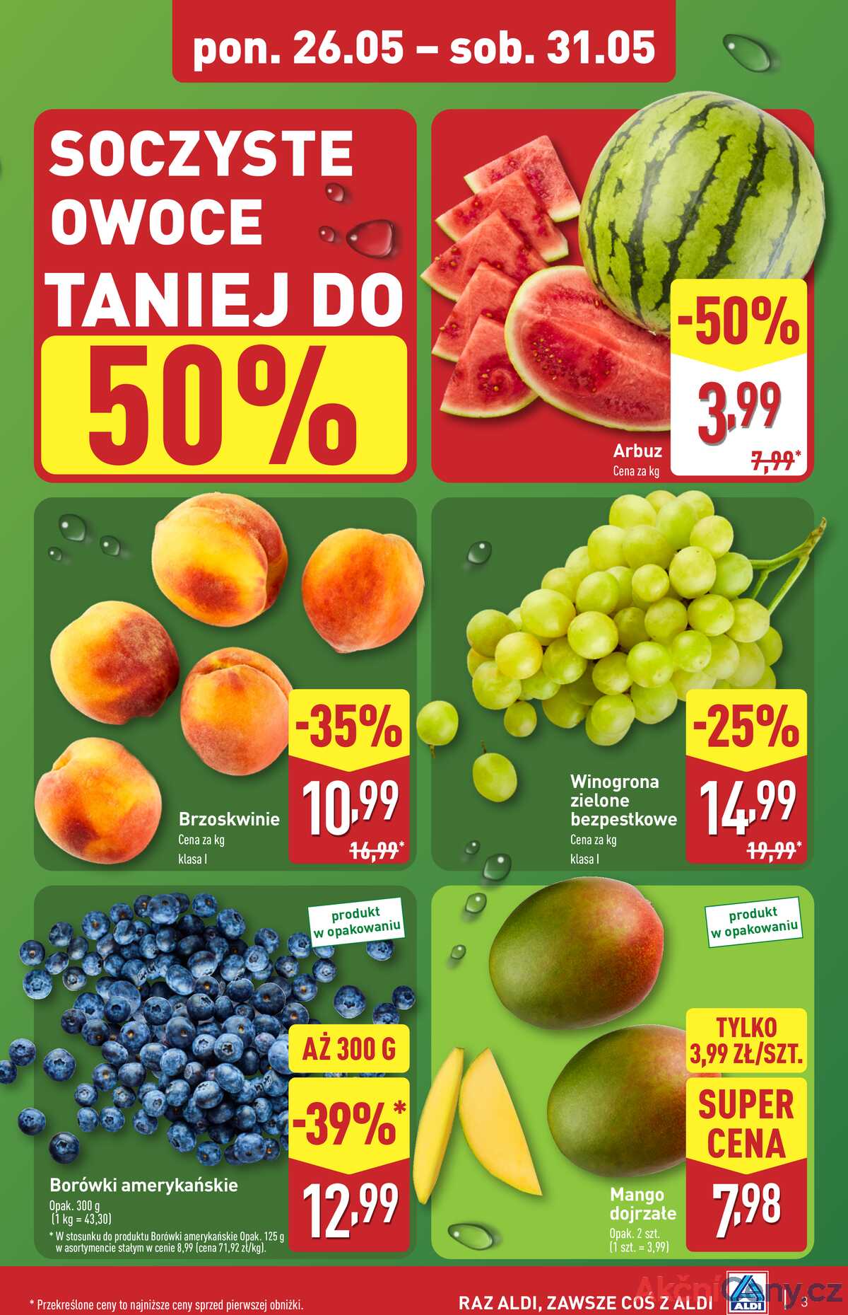 Leták Aldi Polsko 26.5.-31.5.2025 strana 3