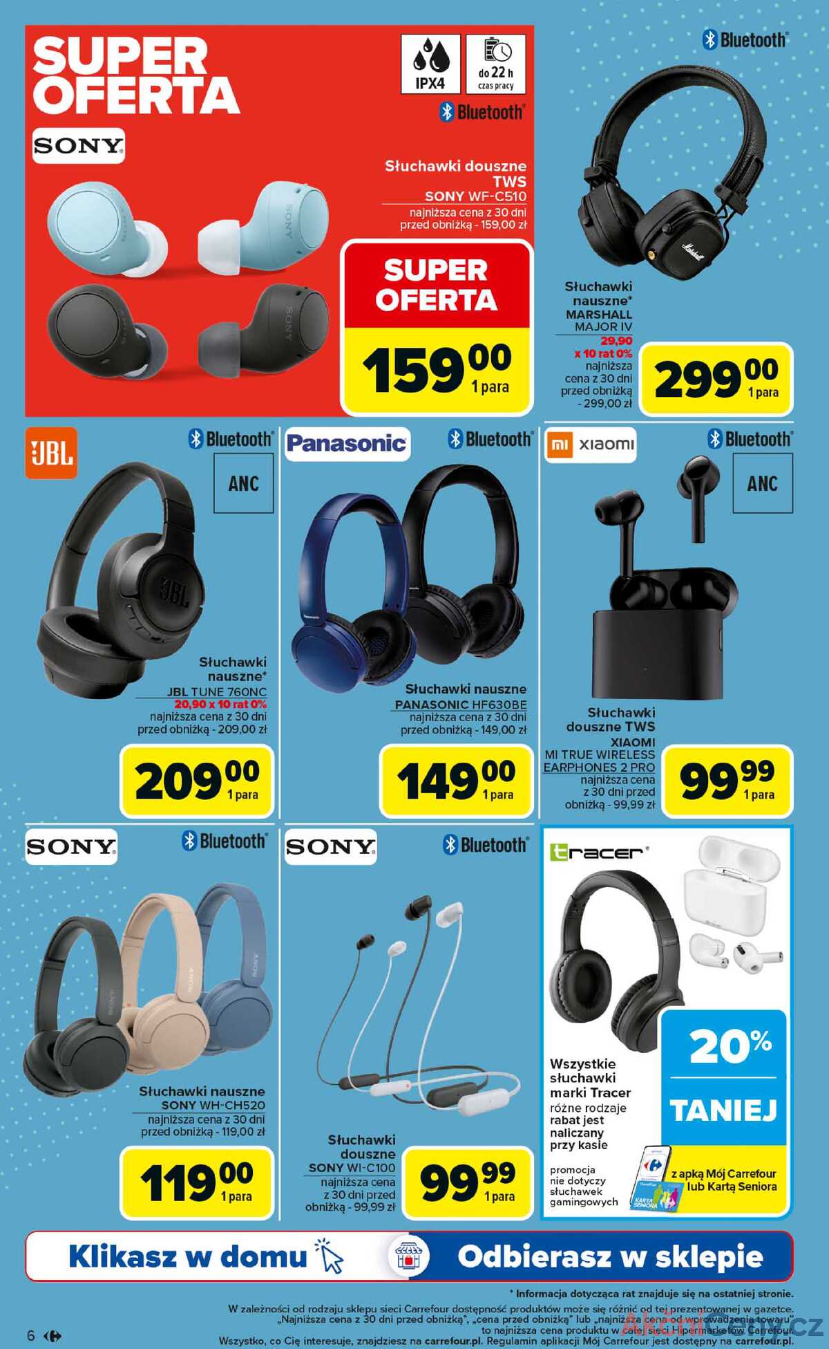Leták Carrefour Polsko 26.5.-14.6.2025 - Multimédia strana 6