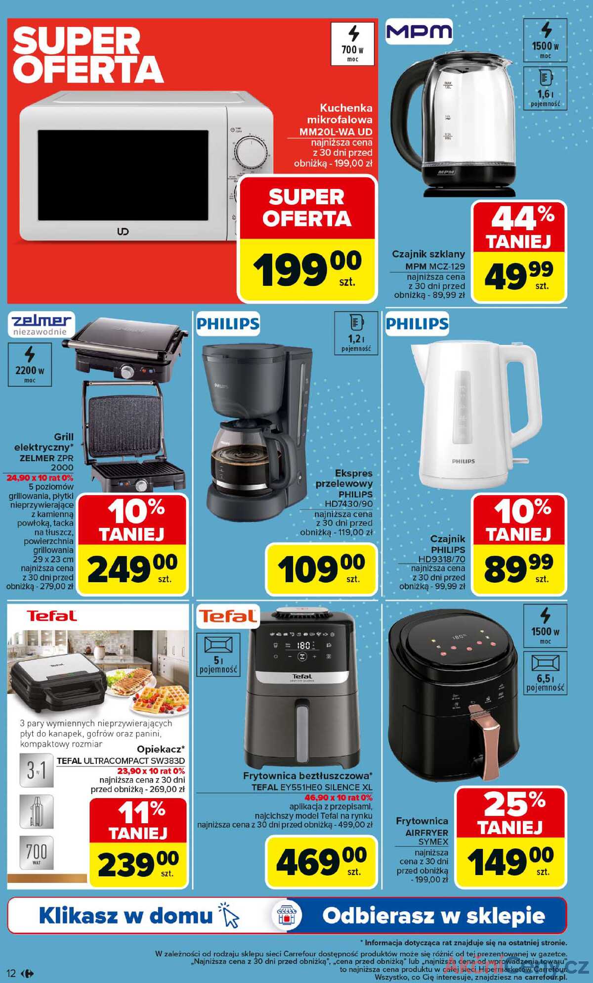 Leták Carrefour Polsko 26.5.-14.6.2025 - Multimédia strana 12