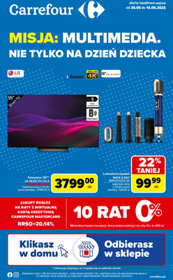 Leták Carrefour Polsko 26.5.-14.6.2025 - Multimédia