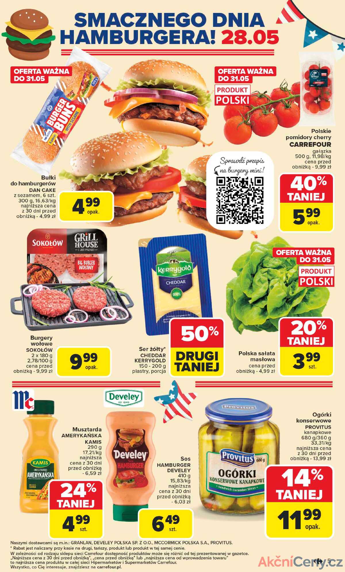 Leták Carrefour Polsko 26.5.-7.6.2025 - Americká kuchyně strana 5