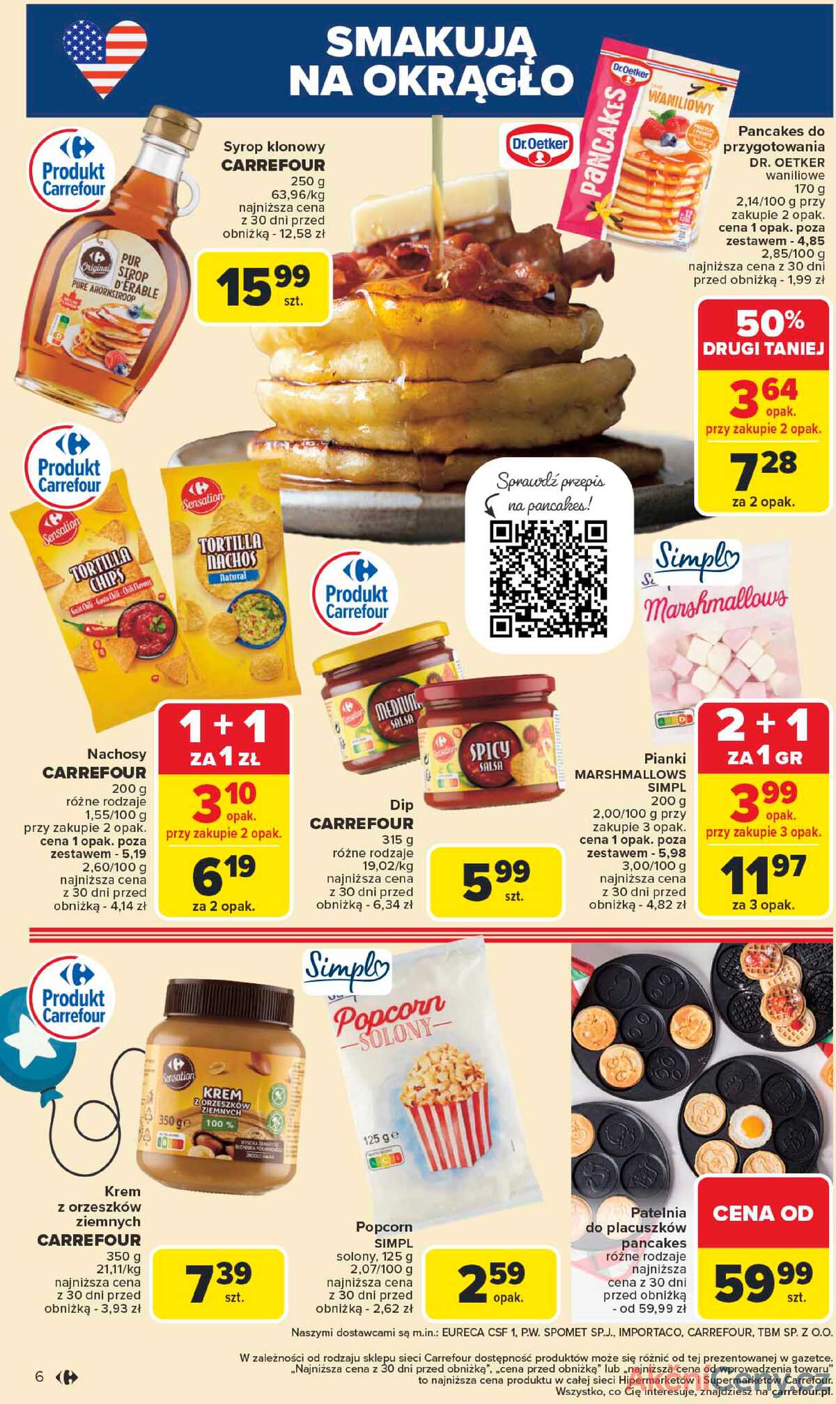 Leták Carrefour Polsko 26.5.-7.6.2025 - Americká kuchyně strana 6