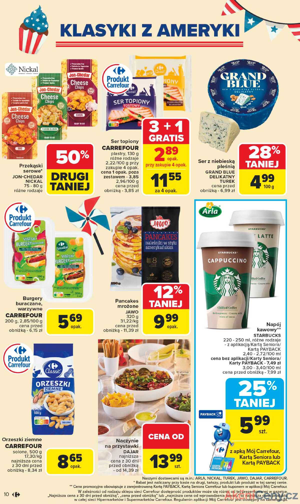 Leták Carrefour Polsko 26.5.-7.6.2025 - Americká kuchyně strana 10