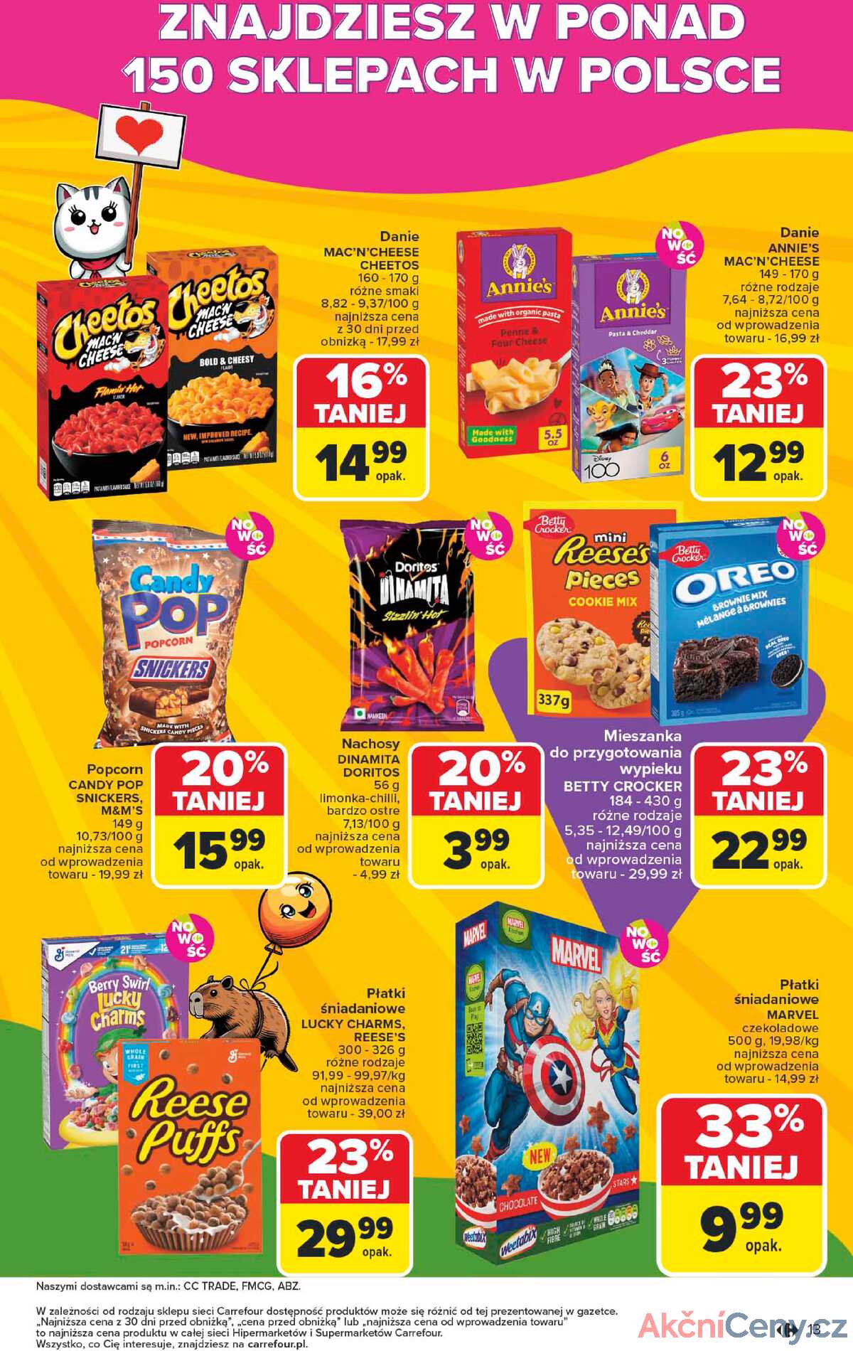 Leták Carrefour Polsko 26.5.-7.6.2025 - Americká kuchyně strana 13