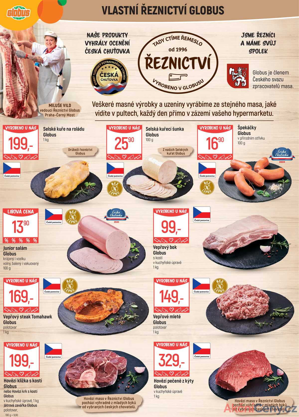 Akční leták Globus 28.5. - 3.6.2025 - Globus Praha - Centrum Černý Most strana 5