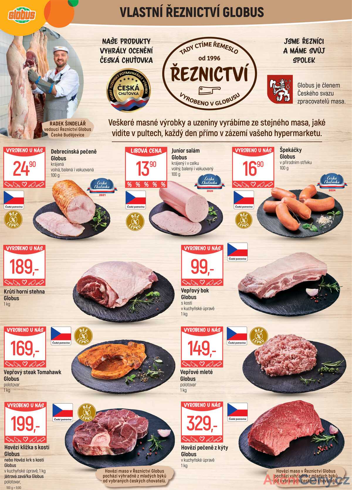 Akční leták Globus 28.5. - 3.6.2025 - Globus České Budějovice strana 5