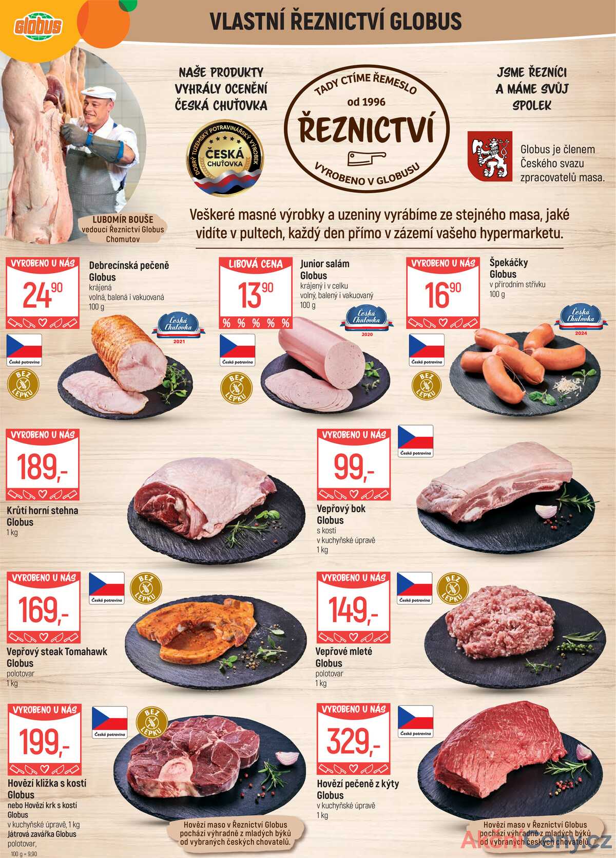 Akční leták Globus 28.5. - 3.6.2025 - Globus Chomutov strana 5