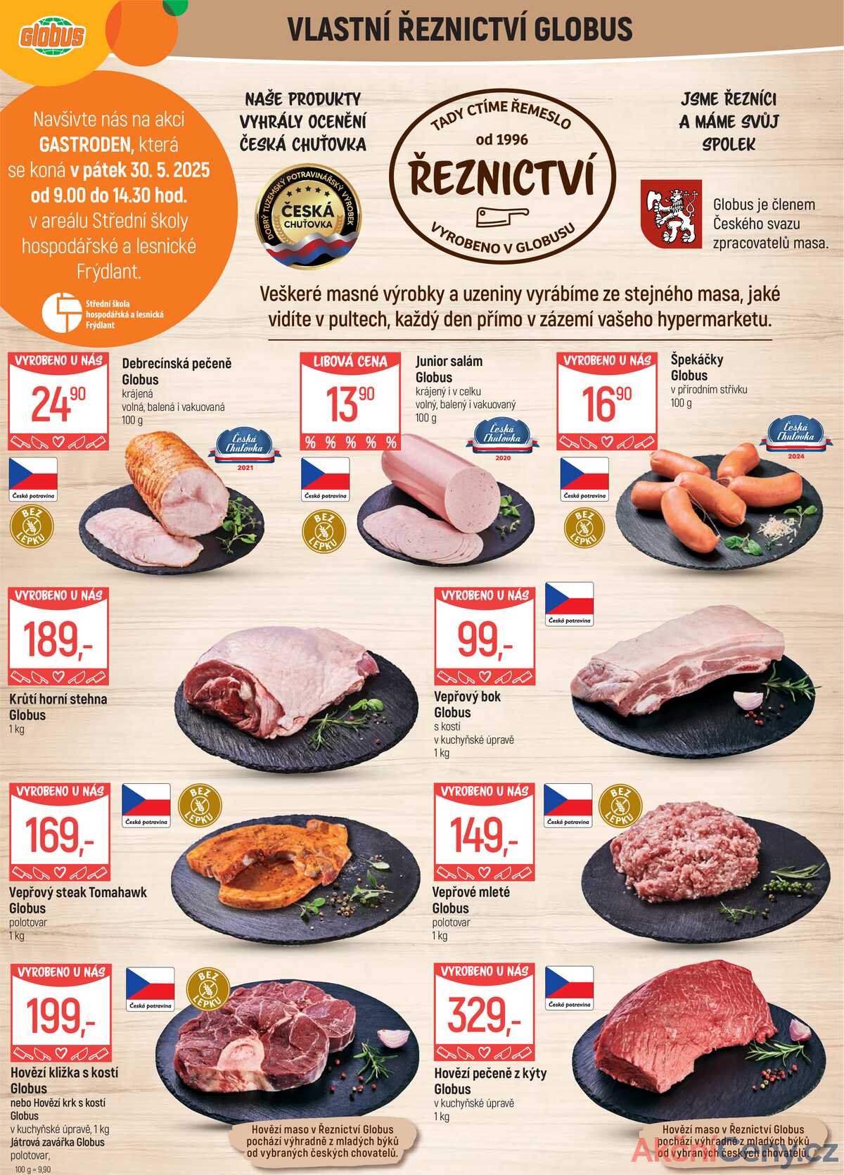 Akční leták Globus 28.5. - 3.6.2025 - Globus Liberec strana 5