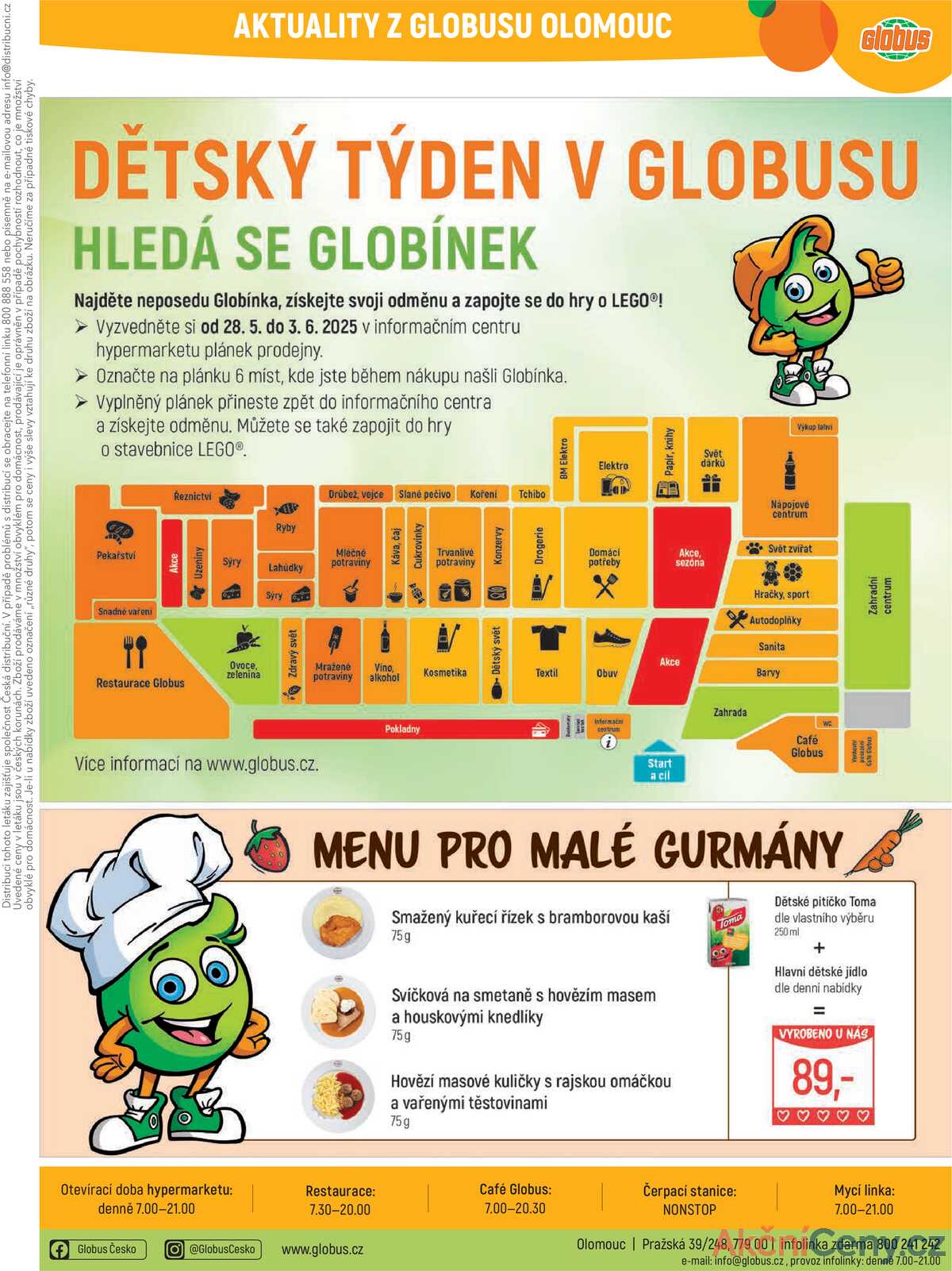 Akční leták Globus 28.5. - 3.6.2025 - Globus Olomouc strana 43