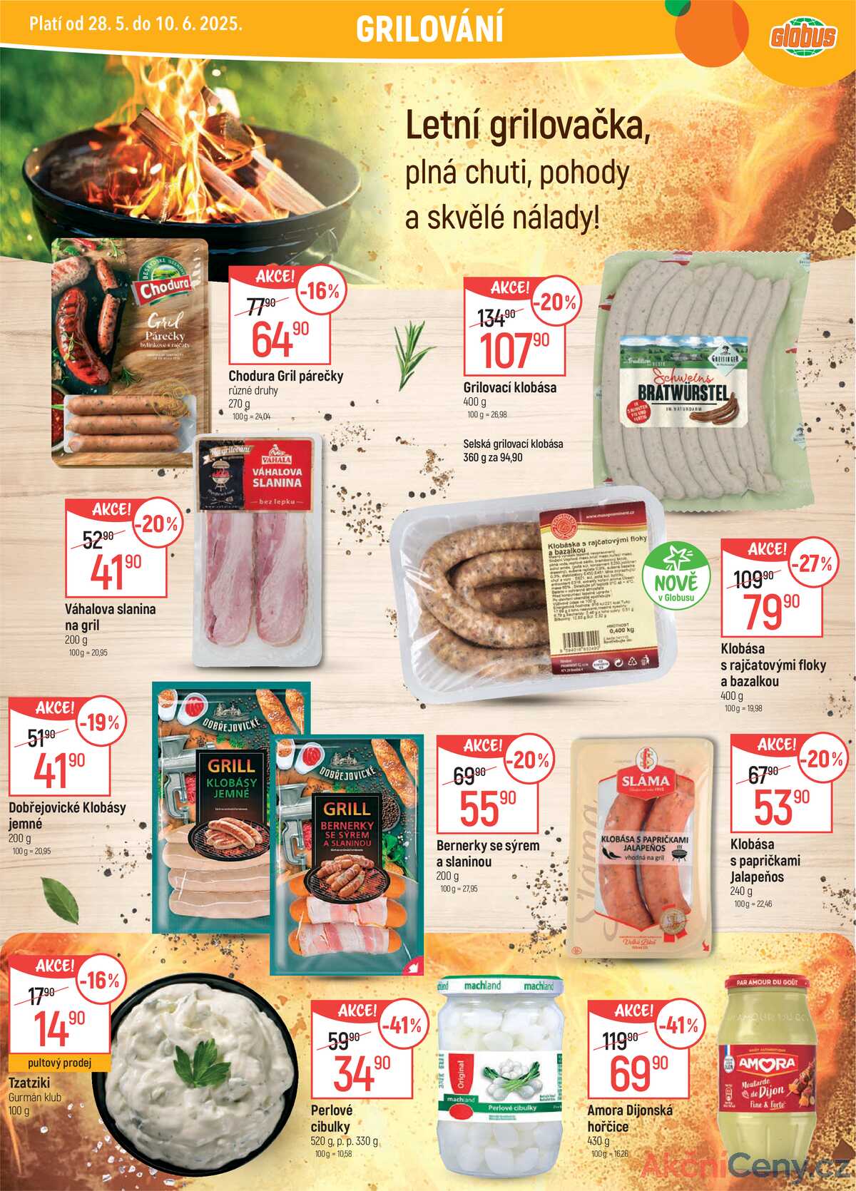 Akční leták Globus 28.5. - 10.6.2025 - Globus Opava strana 2