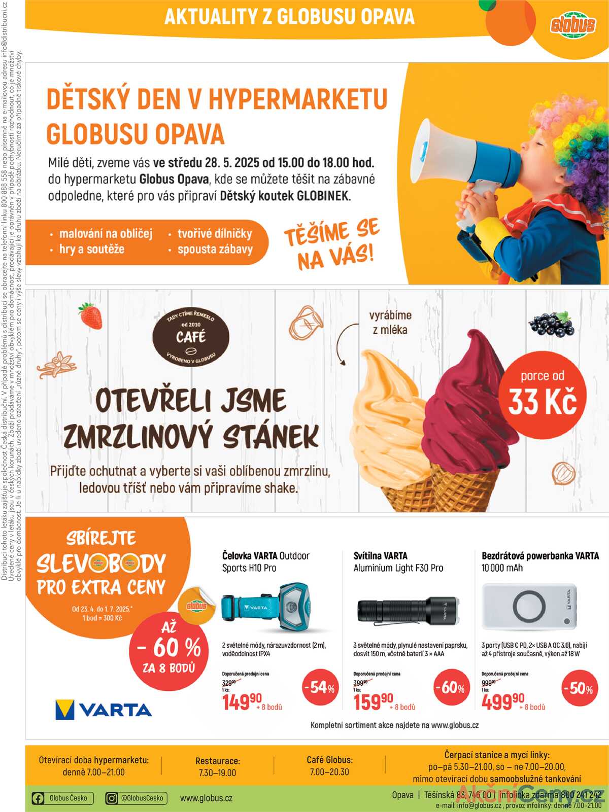 Akční leták Globus 28.5. - 3.6.2025 - Globus Opava strana 43