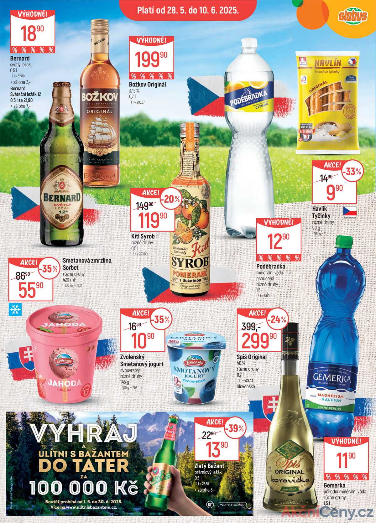 Akční leták Globus 28.5. - 10.6.2025 - Globus Brno Ivanovice strana 4