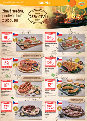 Akční leták Globus 28.5. - 10.6.2025 - Globus Brno Ivanovice