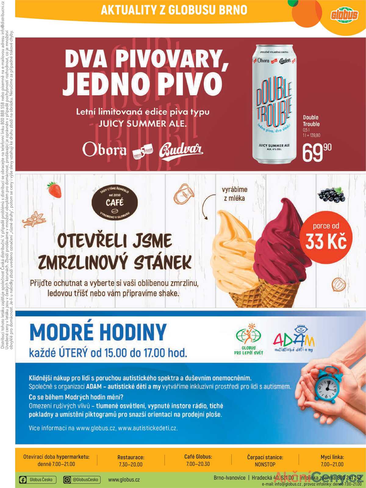 Akční leták Globus 28.5. - 3.6.2025 - Globus Brno Ivanovice strana 43