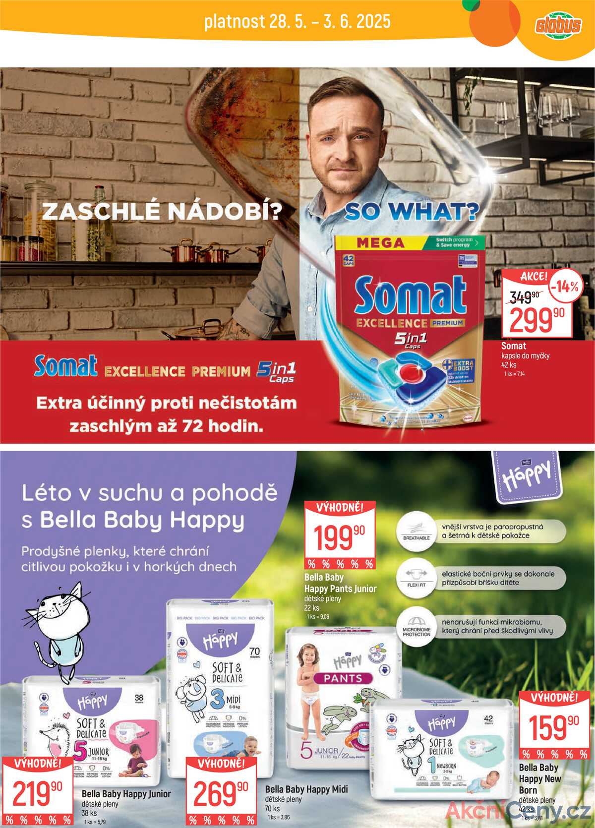 Akční leták Globus 28.5. - 3.6.2025 - Globus Praha - Štěrboholy strana 9