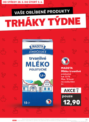 Kaufland 28.5. - 3.6. - Kaufland - Čáslav