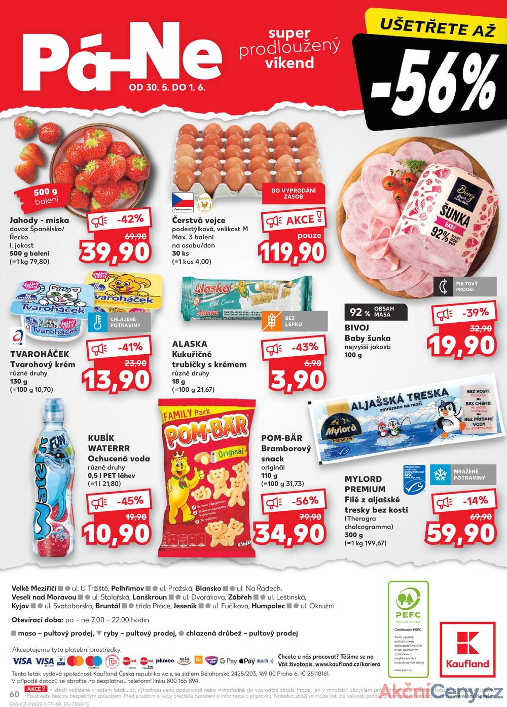 Leták Kaufland - Kaufland 28.5. - 3.6. - Kaufland - Bruntál - strana 60