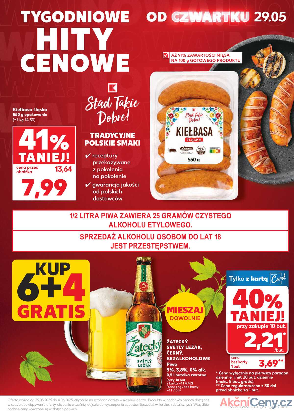 Leták Kaufland Polsko 29.5.-4.6.2025 - Noviny týdne strana 3