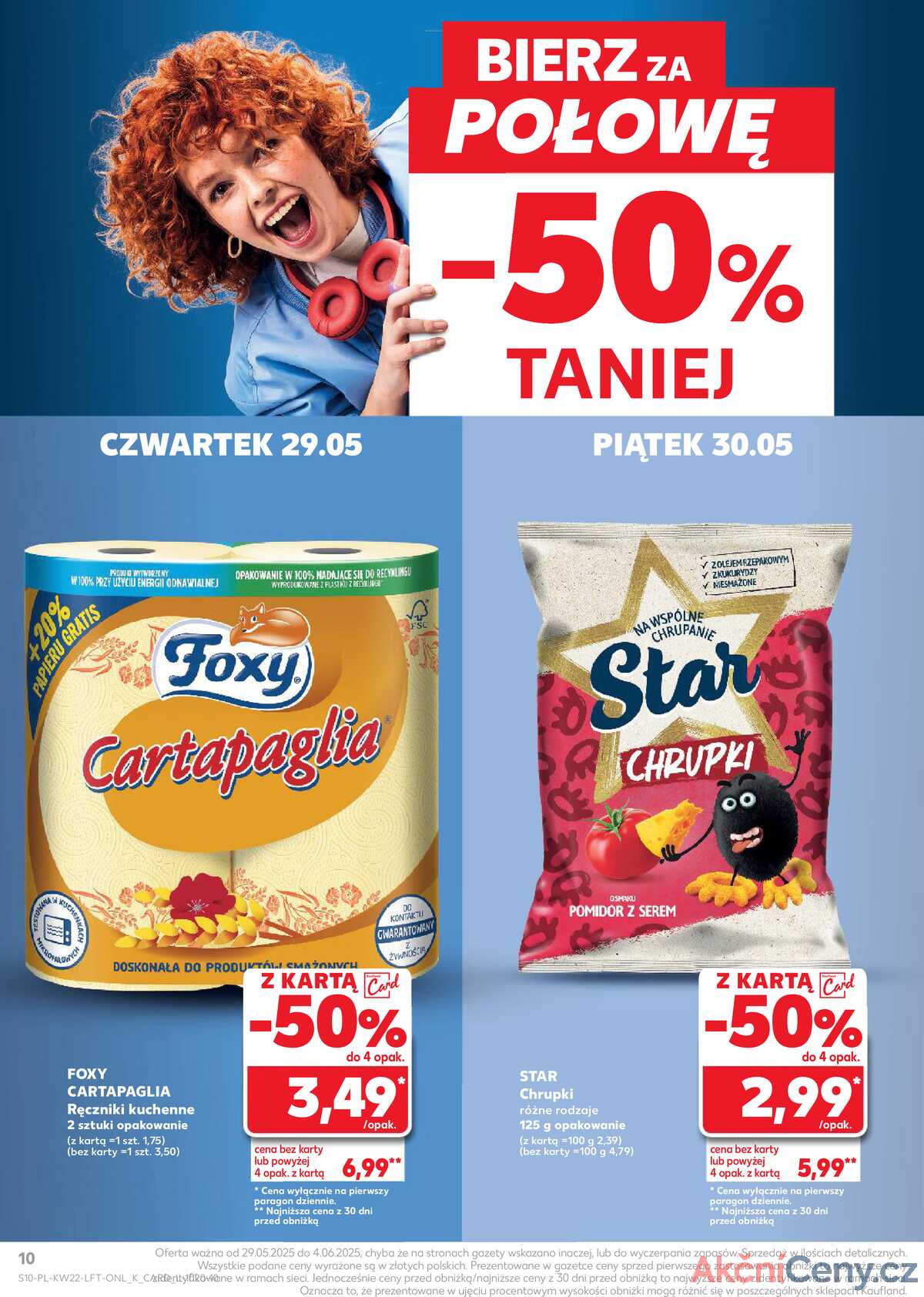 Leták Kaufland Polsko 29.5.-4.6.2025 - Noviny týdne strana 10