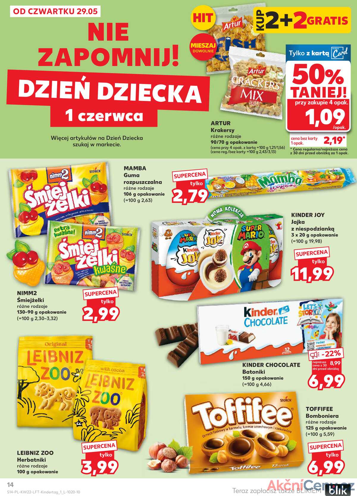 Leták Kaufland Polsko 29.5.-4.6.2025 - Noviny týdne strana 14
