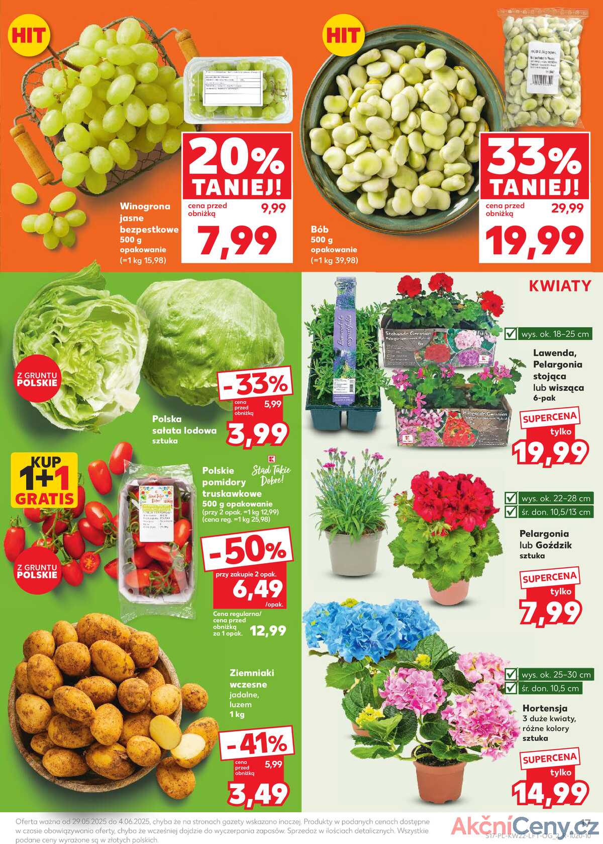 Leták Kaufland Polsko 29.5.-4.6.2025 - Noviny týdne strana 17