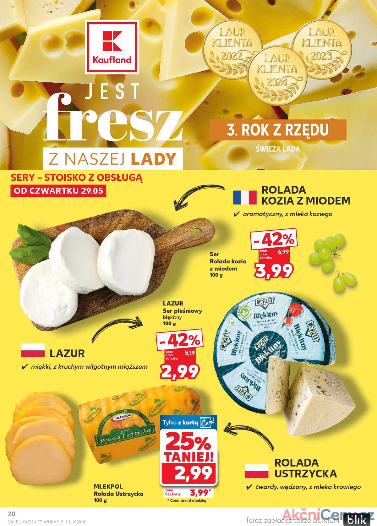 Leták Kaufland Polsko 29.5.-4.6.2025 - Noviny týdne strana 20