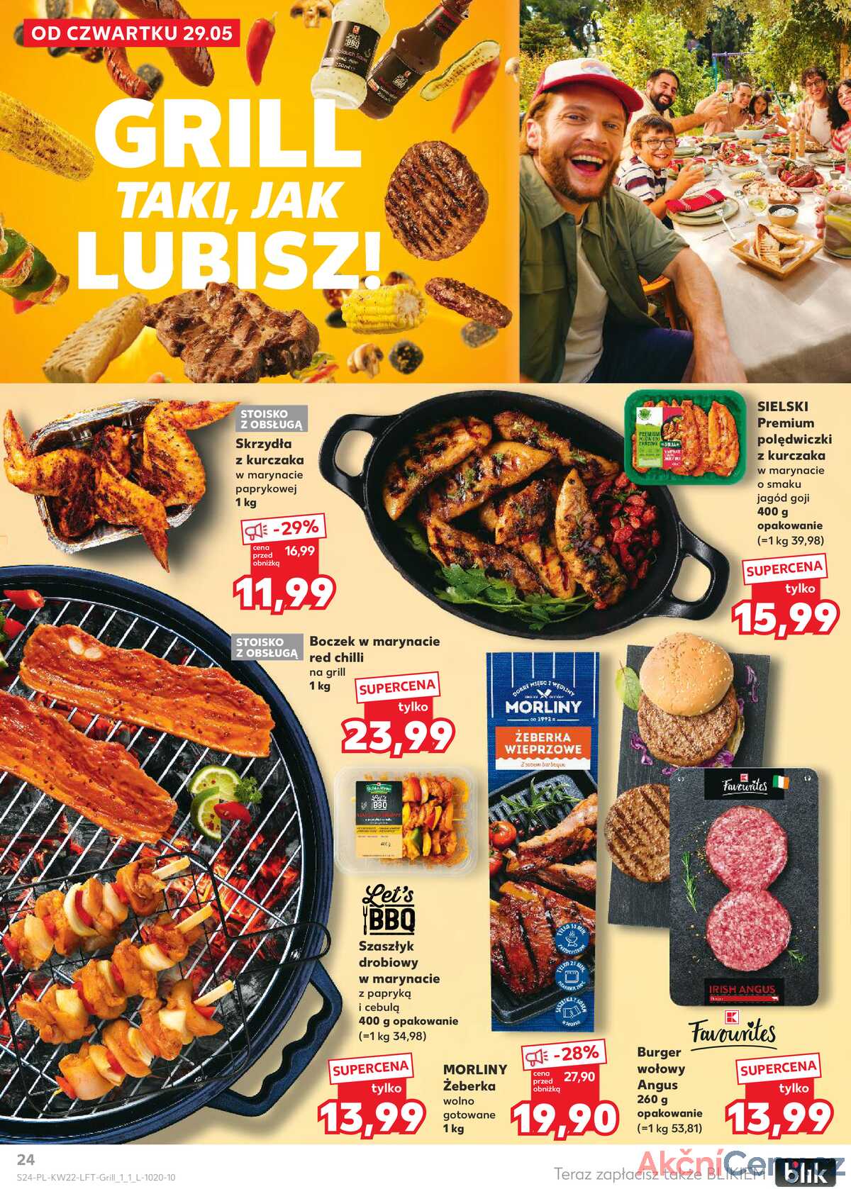 Leták Kaufland Polsko 29.5.-4.6.2025 - Noviny týdne strana 24