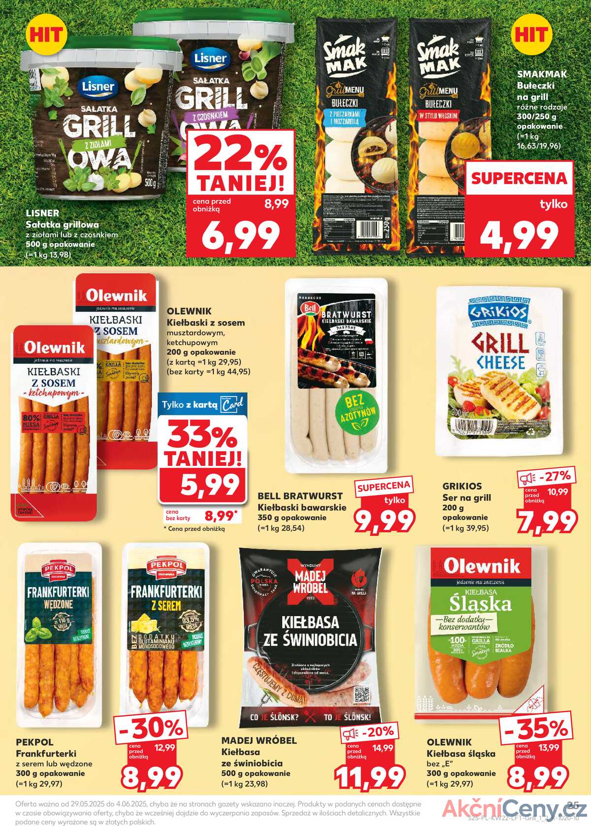 Leták Kaufland Polsko 29.5.-4.6.2025 - Noviny týdne strana 25