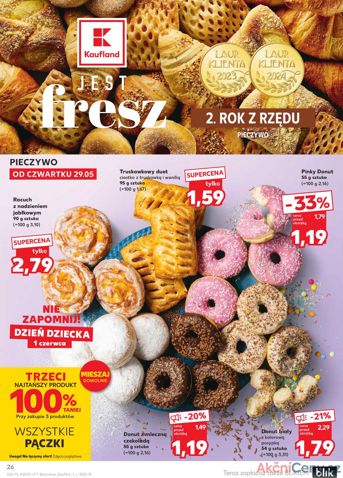 Leták Kaufland Polsko 29.5.-4.6.2025 - Noviny týdne strana 26