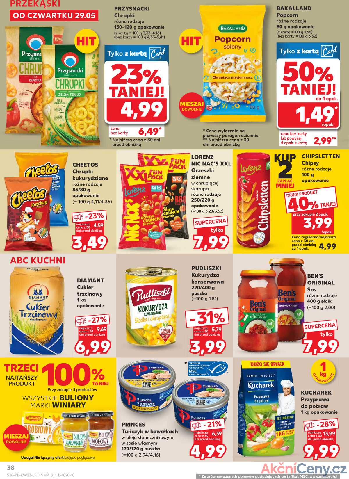 Leták Kaufland Polsko 29.5.-4.6.2025 - Noviny týdne strana 38
