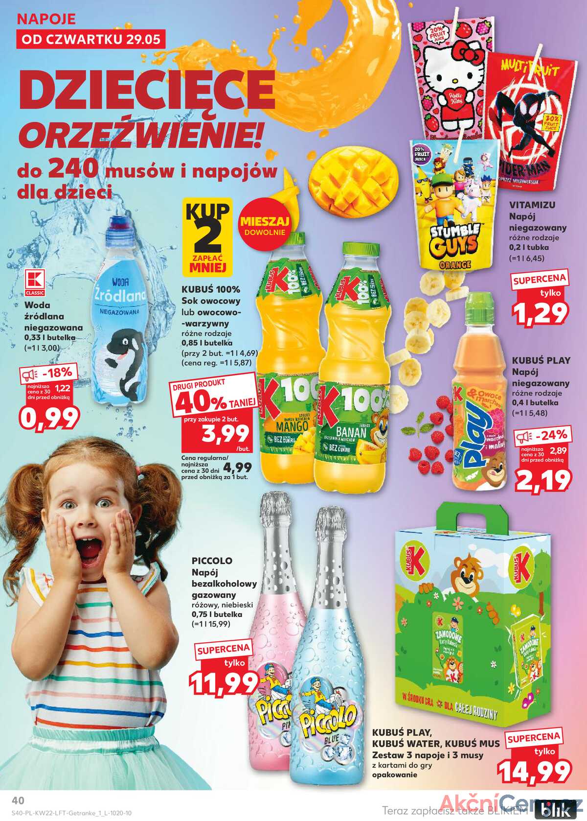 Leták Kaufland Polsko 29.5.-4.6.2025 - Noviny týdne strana 40