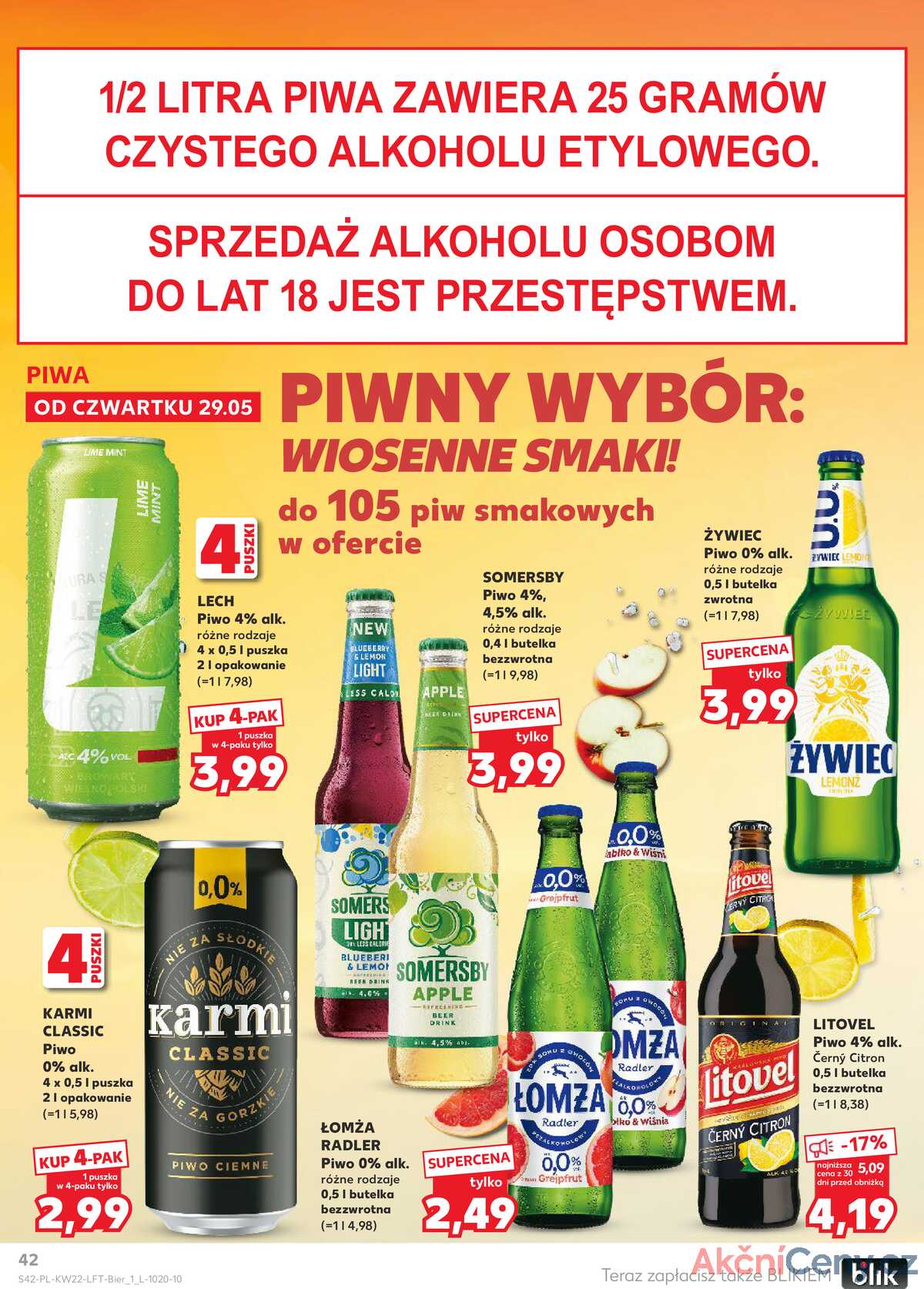 Leták Kaufland Polsko 29.5.-4.6.2025 - Noviny týdne strana 42