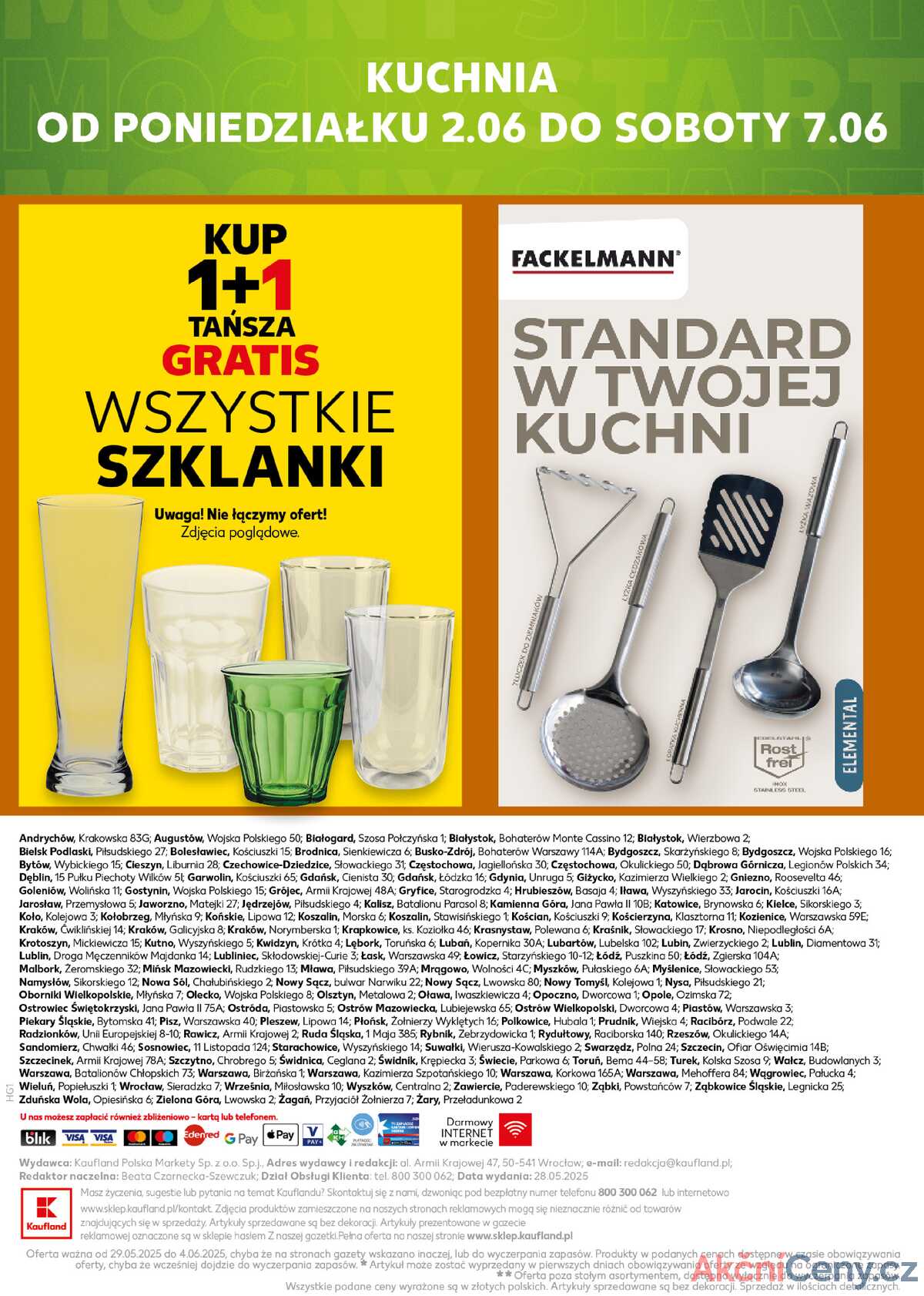 Leták Kaufland Polsko 29.5.-4.6.2025 strana 40