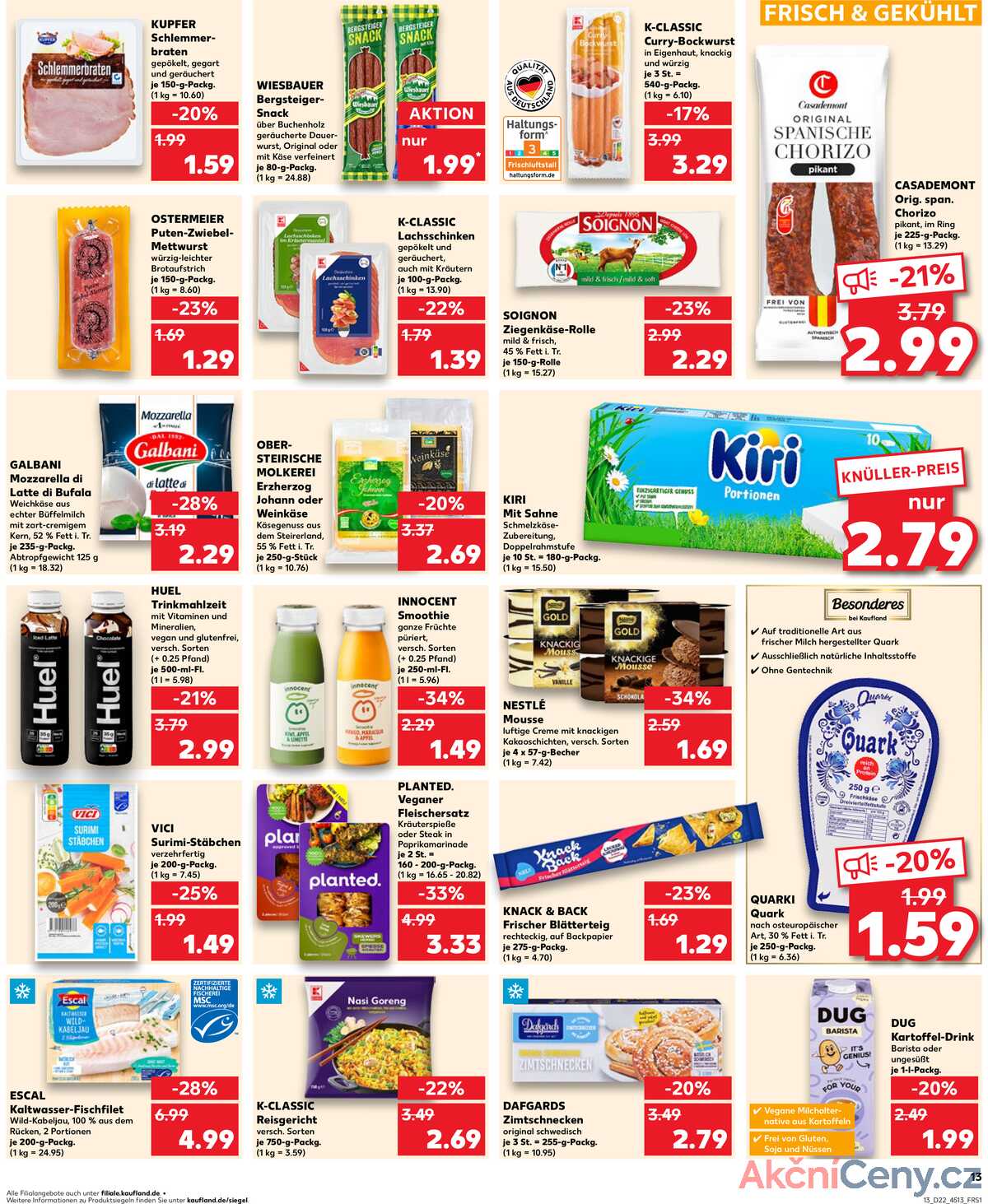 Leták Kaufland Německo 30.5.-4.6.2025 strana 13